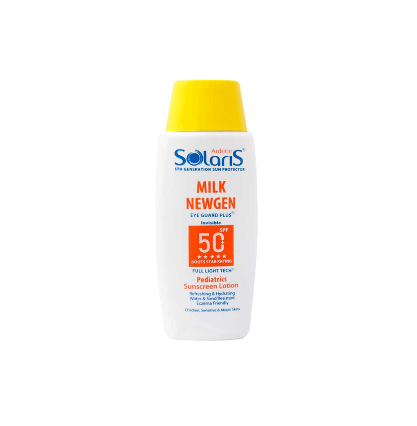 آردن سولاریس - لوسیون ضد افتاب بچه spf50(فیزیکی_شیمیایی)milk newgen