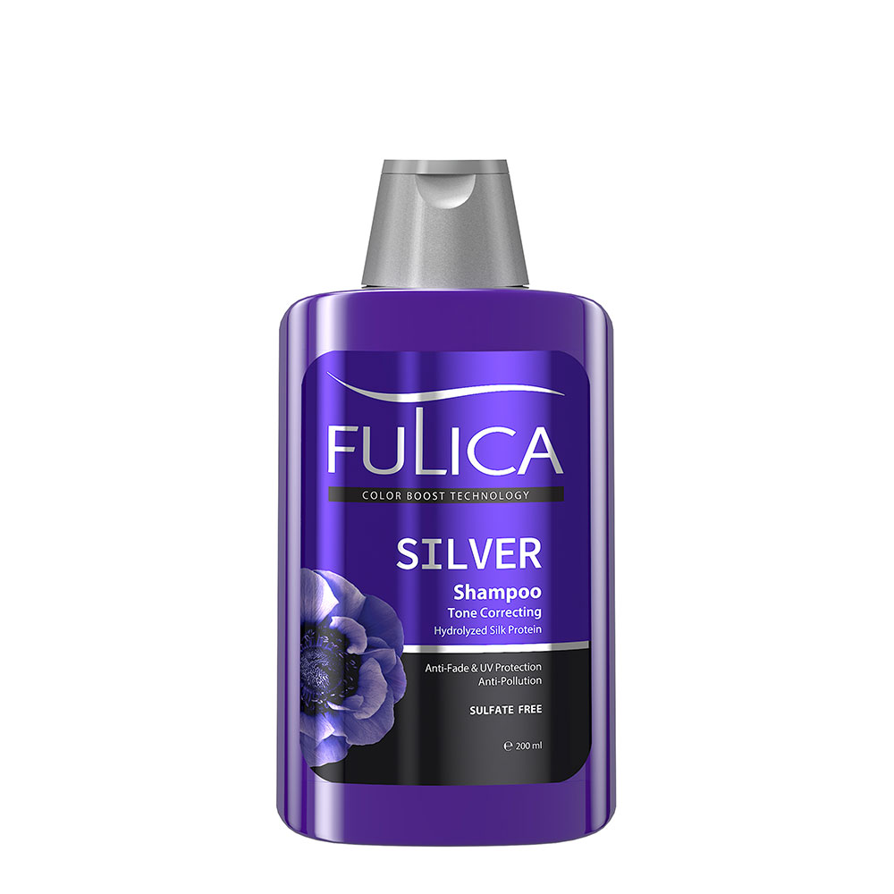 فولیکا کالربوست - شامپو ضدزردی مو SILVER