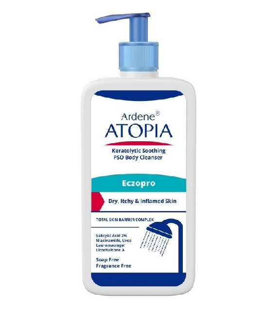 آردن آتوپیا Eczopro - بالم شوینده التیام بخش و لایه بردار بدن ( پوست خیلی خشک اگزمایی)