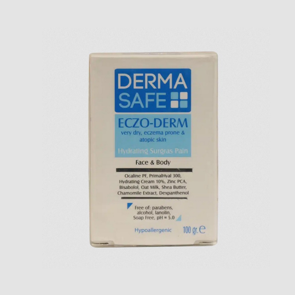 Derma Safe - پن پوست خشک و اگزمایی صورت و بدن 100گرم